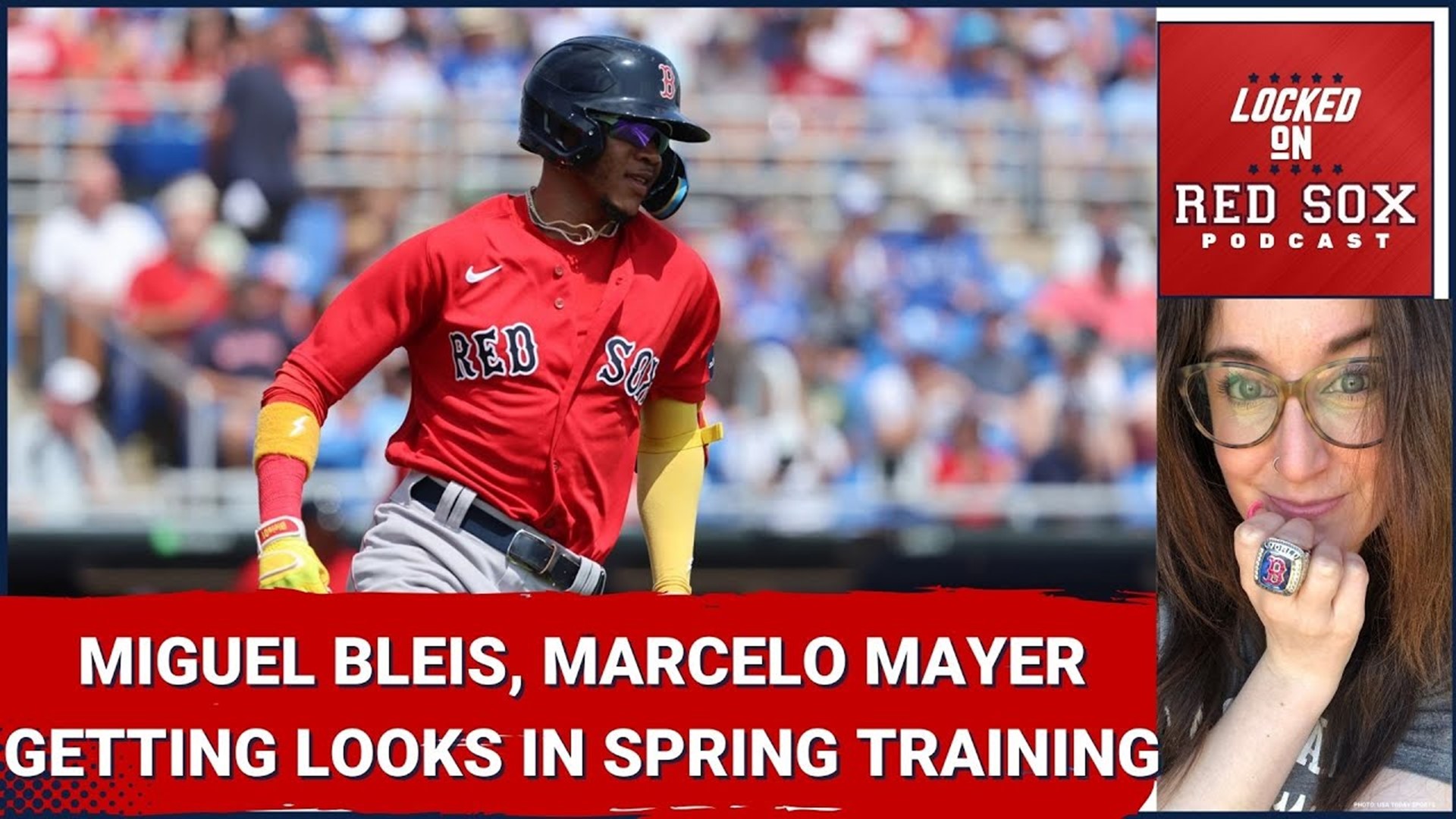 With a lot of Boston Red Sox regulars at the World Baseball Classic, many prospects are getting an extended look in spring training.