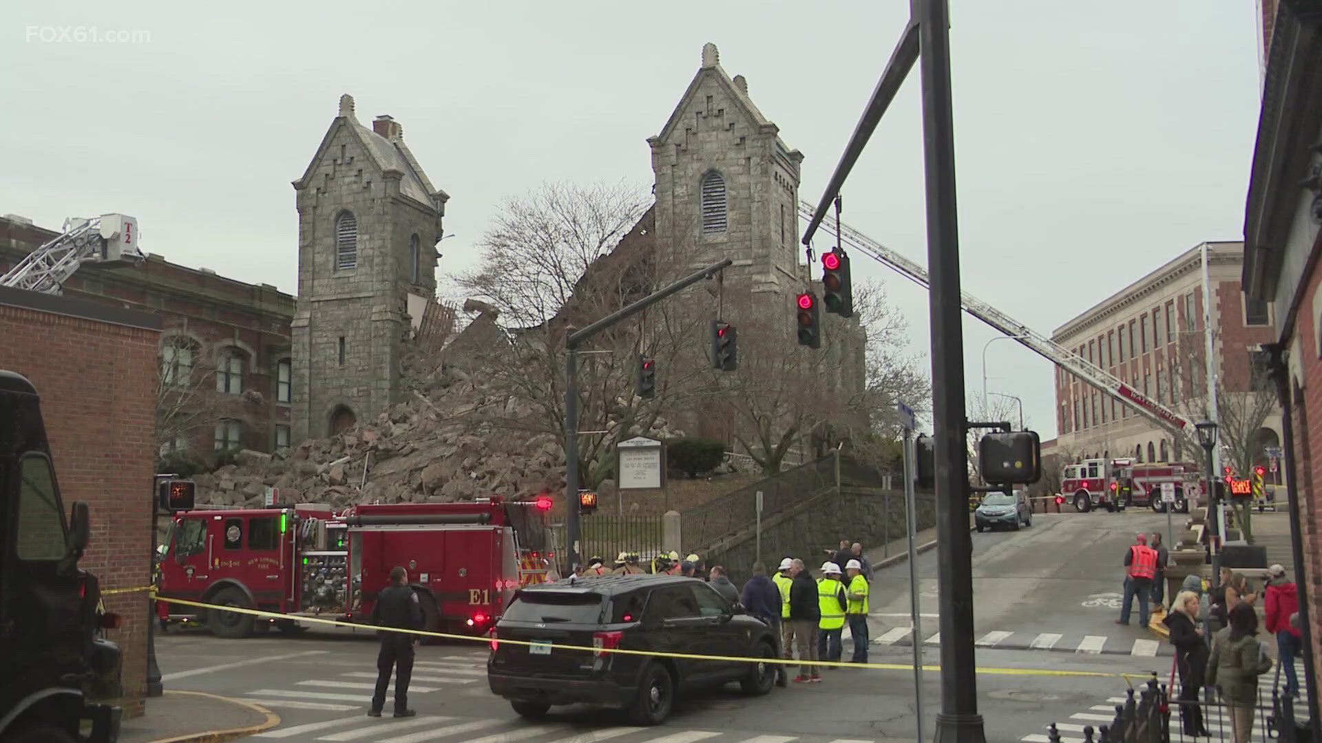 City leaders are weighing the options for a new mixed-use facility where the former First Congregation Church used to stand.