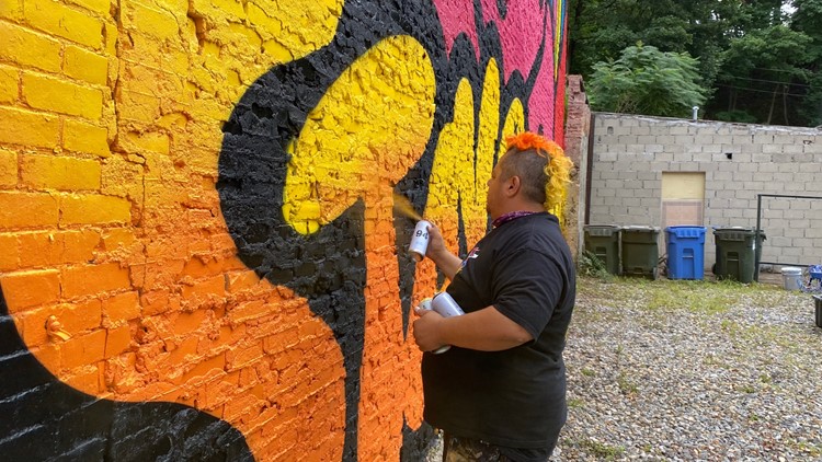 2 new murals brought to heart of Norwich