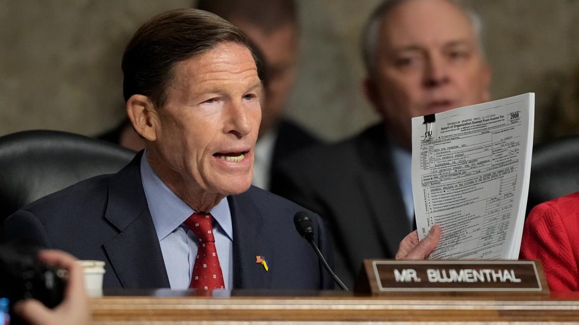 Blumenthal doesn't believe Pete Hegseth is qualified for top job at Pentagon | fox61.com