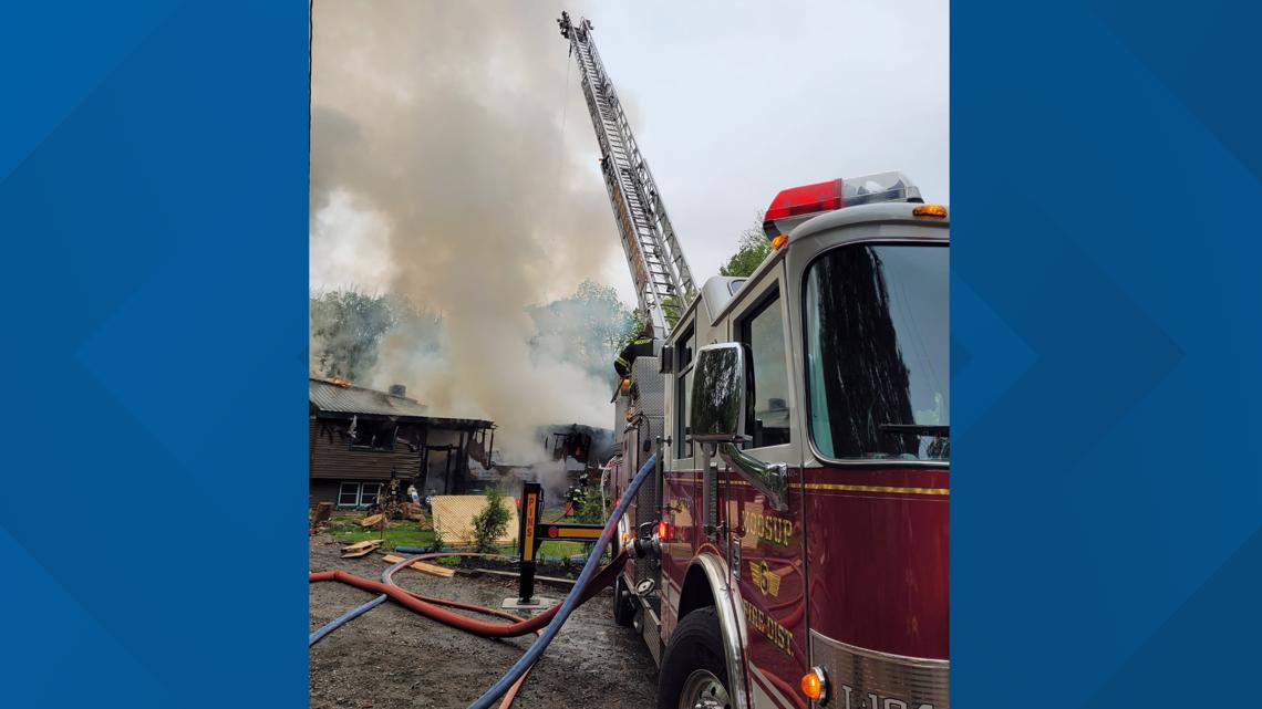 Moosup Fire Department responded to structure fire