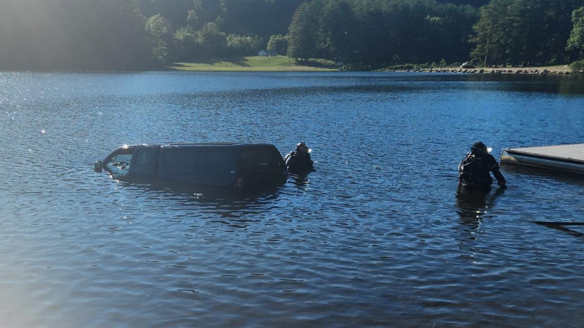 Man dies after being rescued from submerged vehicle at Barkhamsted lake: Officials