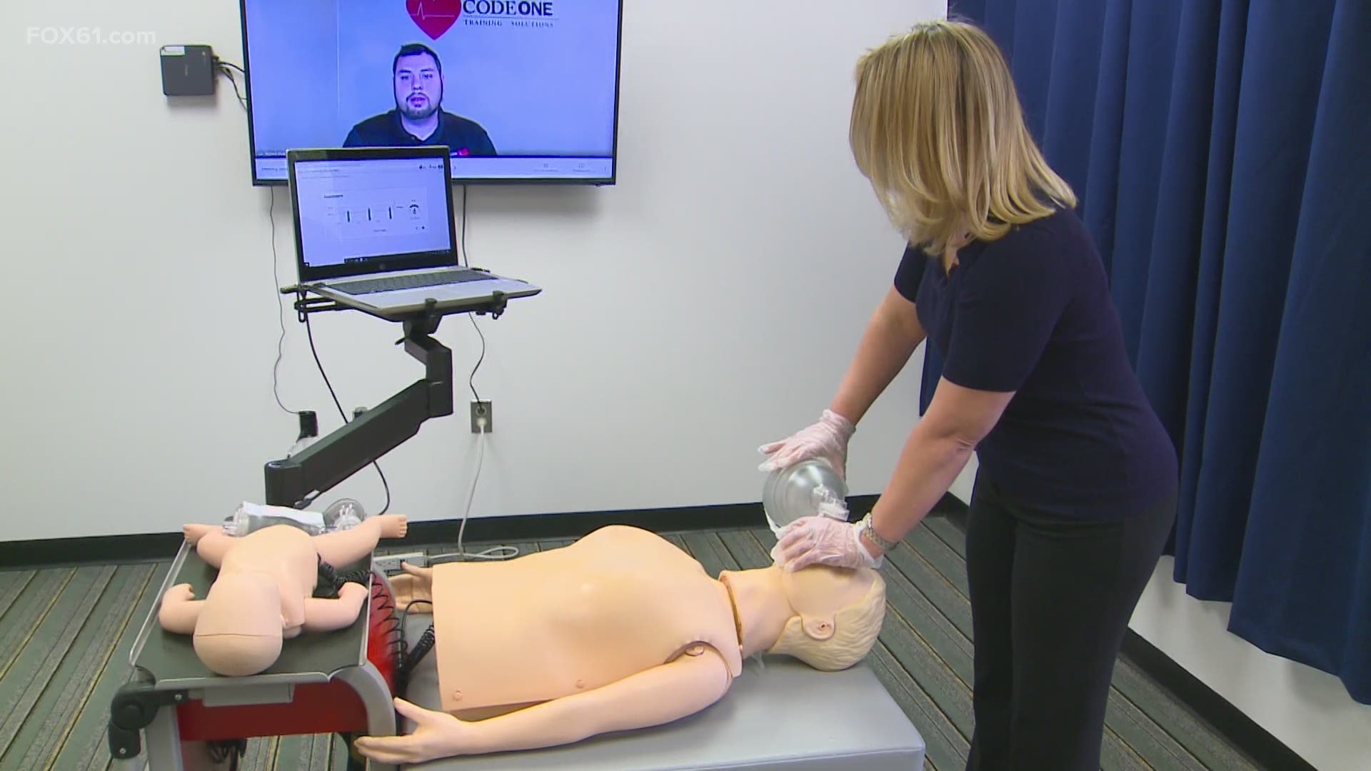 CPR training is largely “compression based” -- no more mouth to mouth resuscitation -- and that helps keep things safer, from COVID and other spreadable diseases.