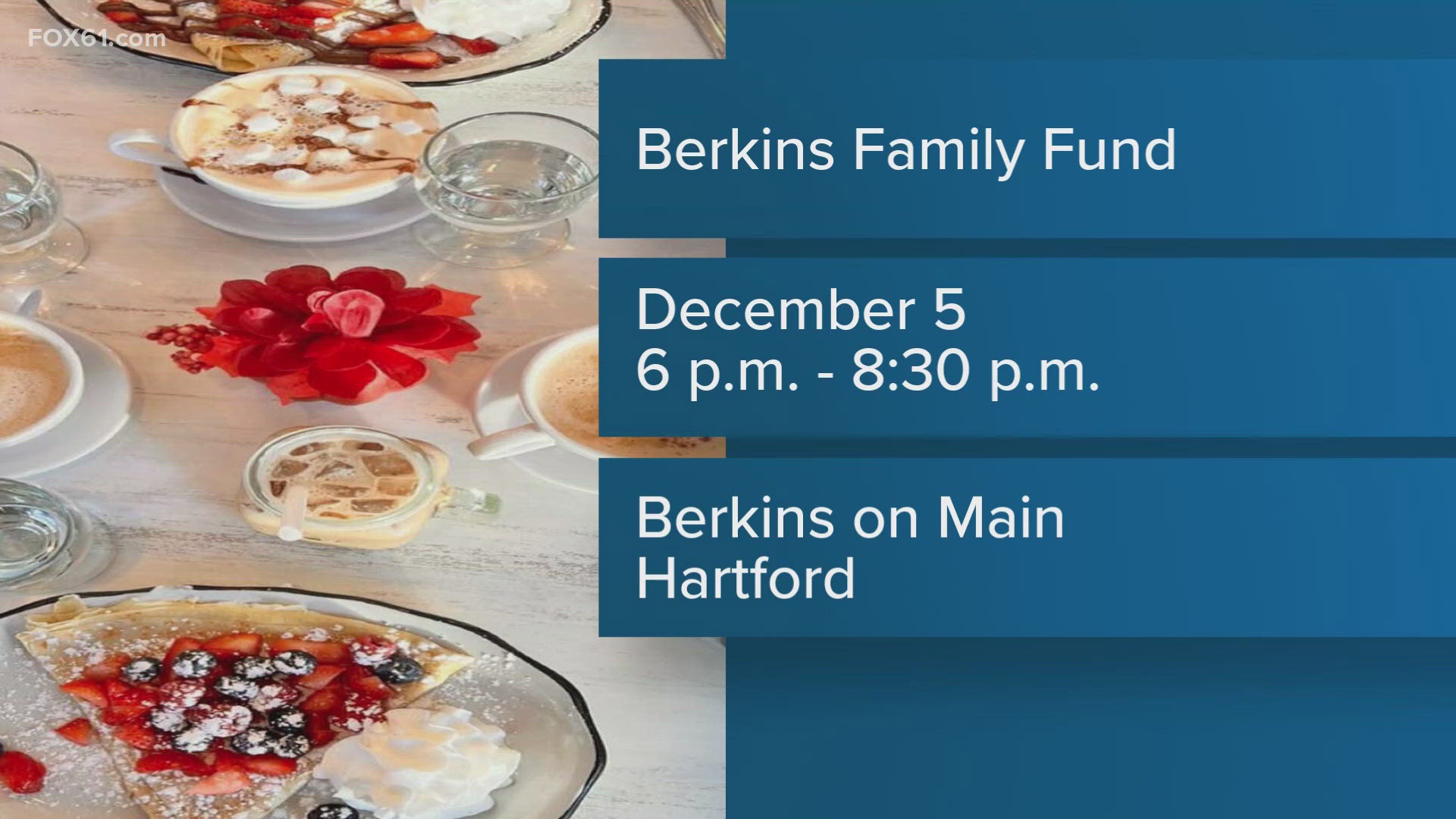 Chef Andrea Hawkins and Mary Crean of the Nassau Financial Group discuss the upcoming Berkins Family Fund event.