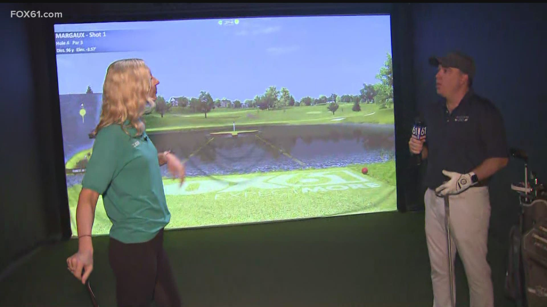 Do you have what it takes to be a virtual golfer? Practice your swings at Oakwood Virtual Golf in Glastonbury.