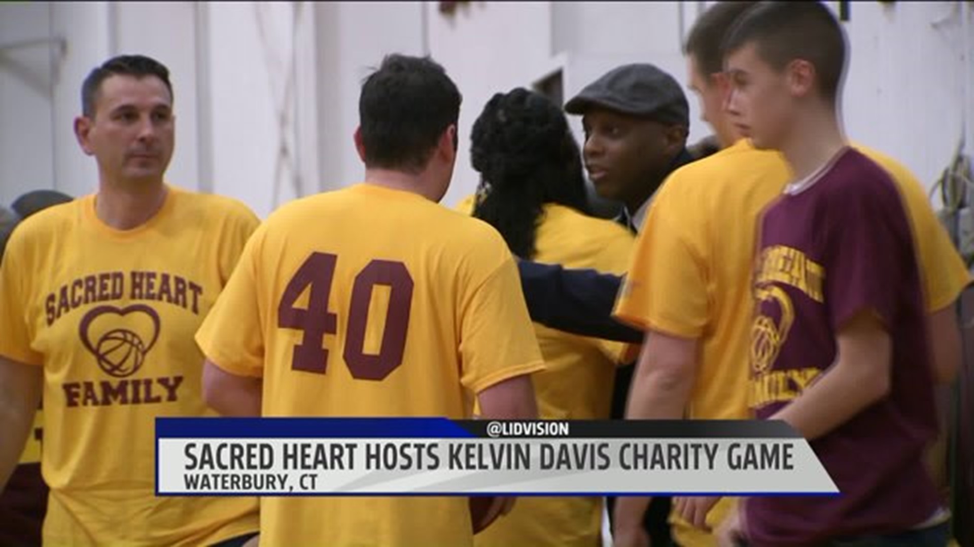 Sacred Heart hosts charity basketball game for one of their own