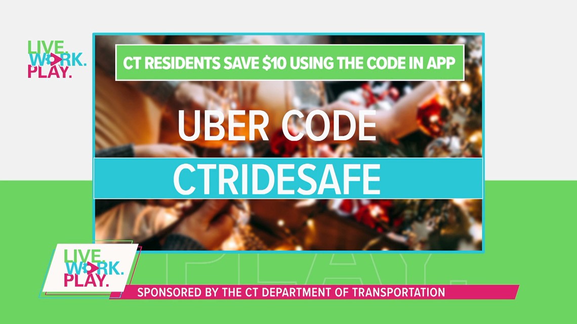 Stay safe this holiday season with a code from the CT DOT on Live 