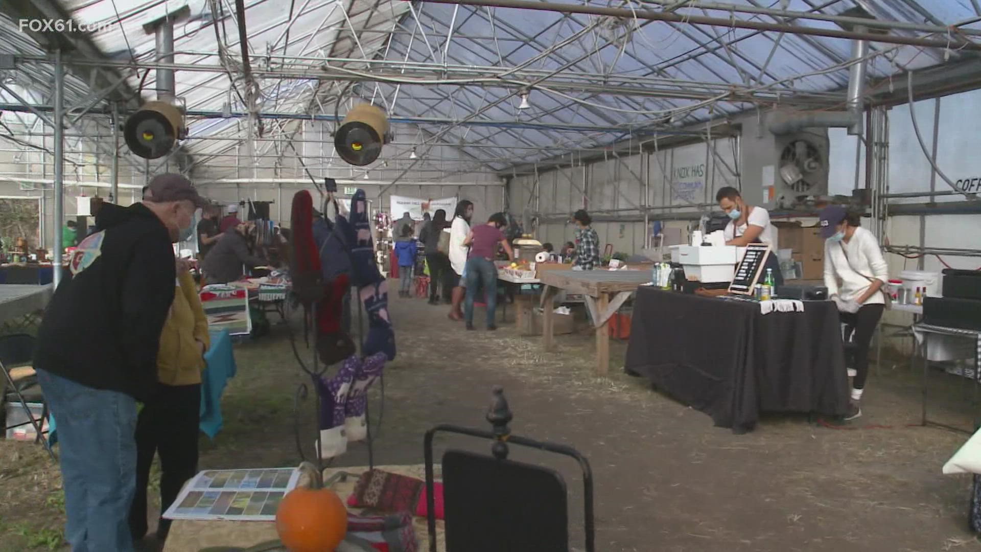 Nearly two dozen vendors participated, offering local produce, baked goods, and hand-made items.