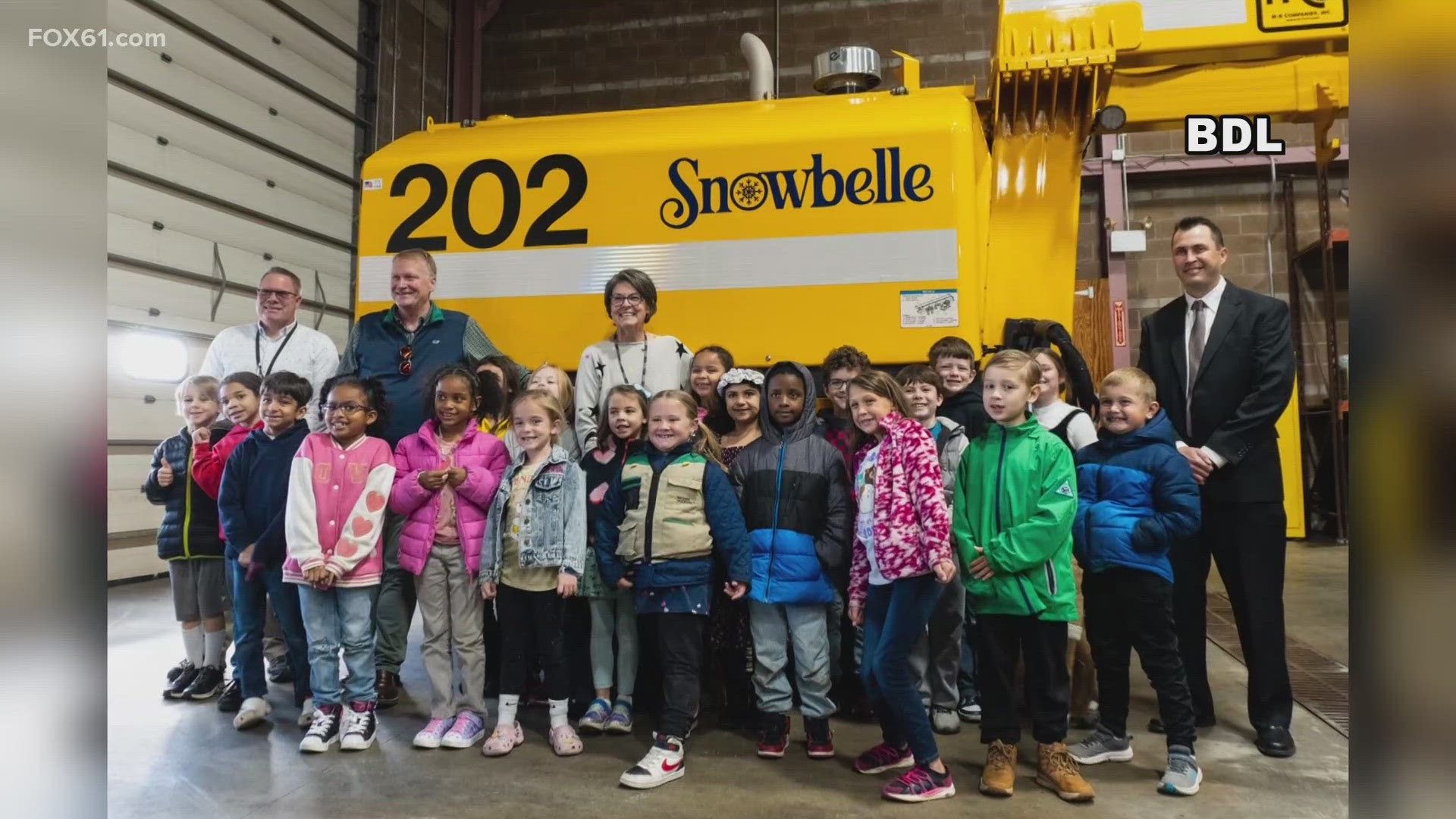 Next time you see a snowplow on the tarmac of Bradley International Airport, take notice of its new name. Local students thought up cool names for BDL's plows.