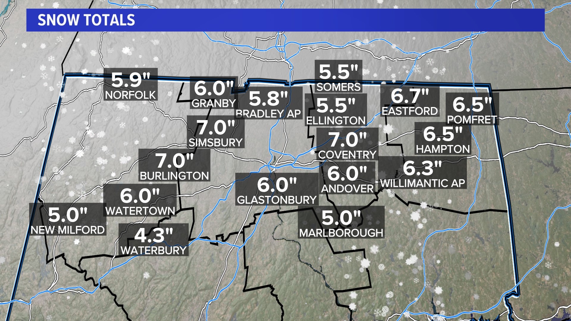 How much snow is Connecticut going to get? | fox61.com