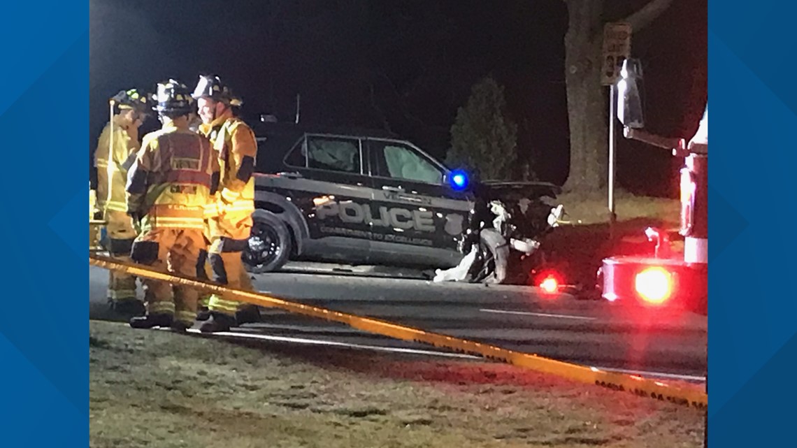 Road Closed After Officer-involved Crash In Vernon : Police | Fox61.com