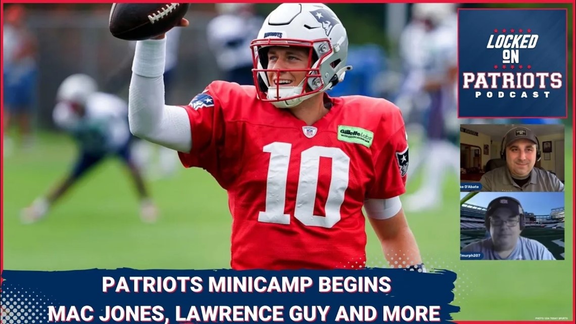 New England Patriots begin minicamp Mac Jones, JuJu SmithSchuster
