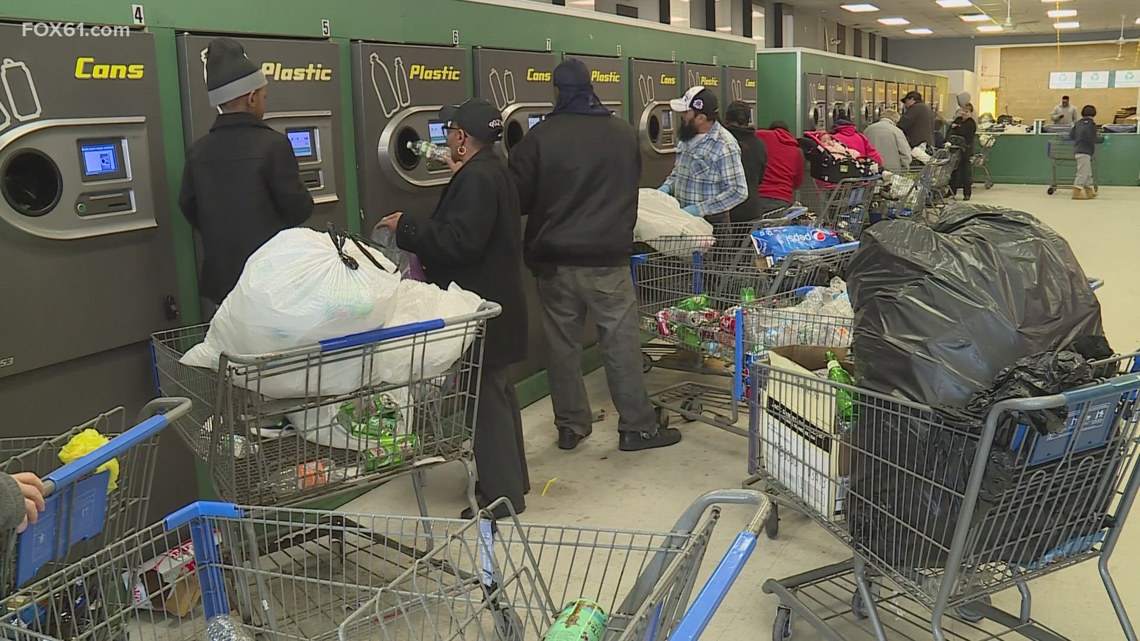 More people are returning empty bottles in Connecticut after the