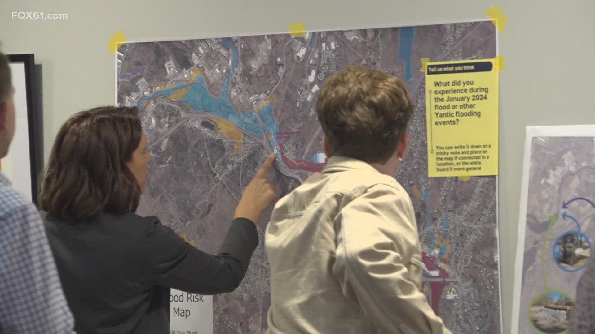 The goal of the meeting was to inform those living in flood-prone areas, like Norwich, Bozrah and Franklin.