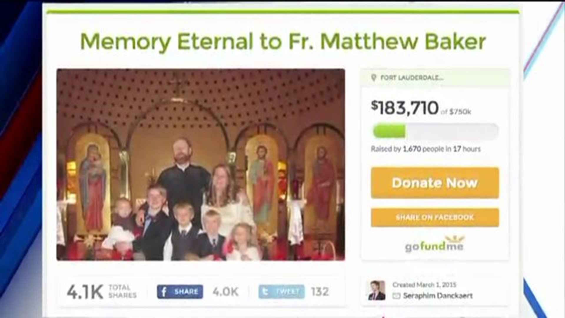 Community remembers young priest killed in crash