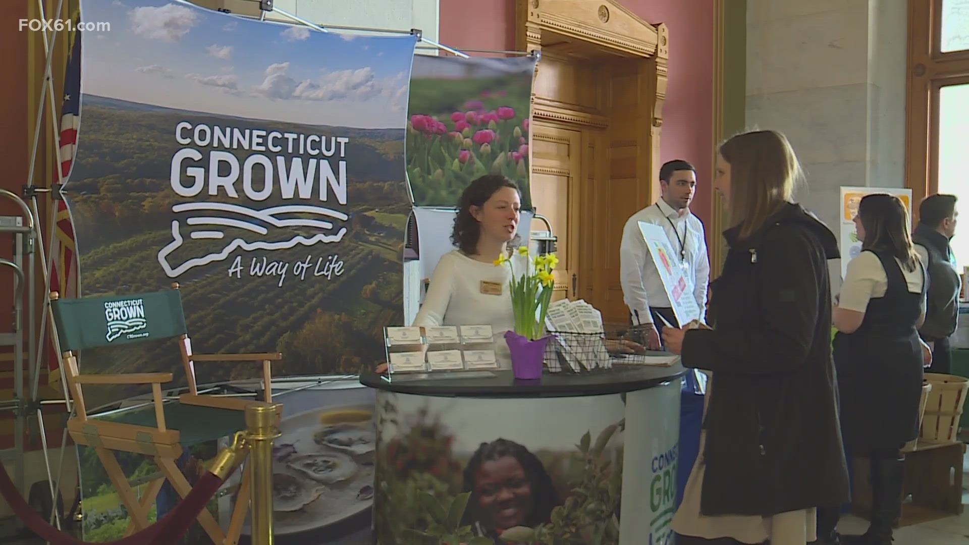 The event spotlights everything in the farming community in Connecticut.