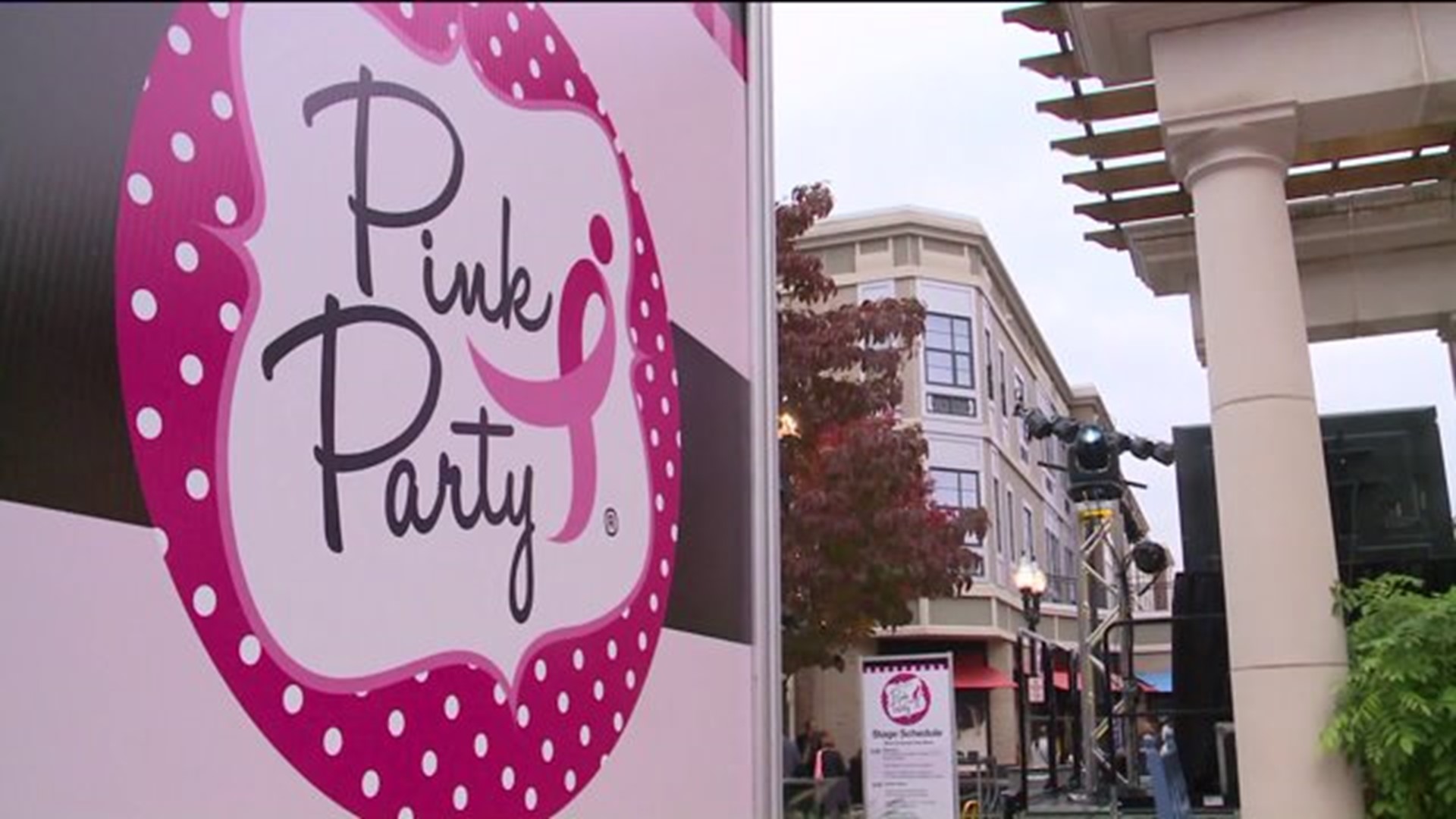 Pink Party in Blueback Square