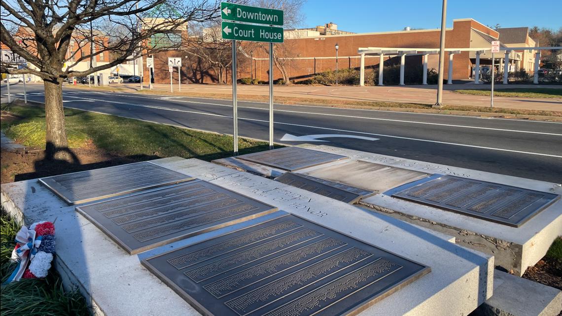 Meriden World War II monument damaged in rollover crash