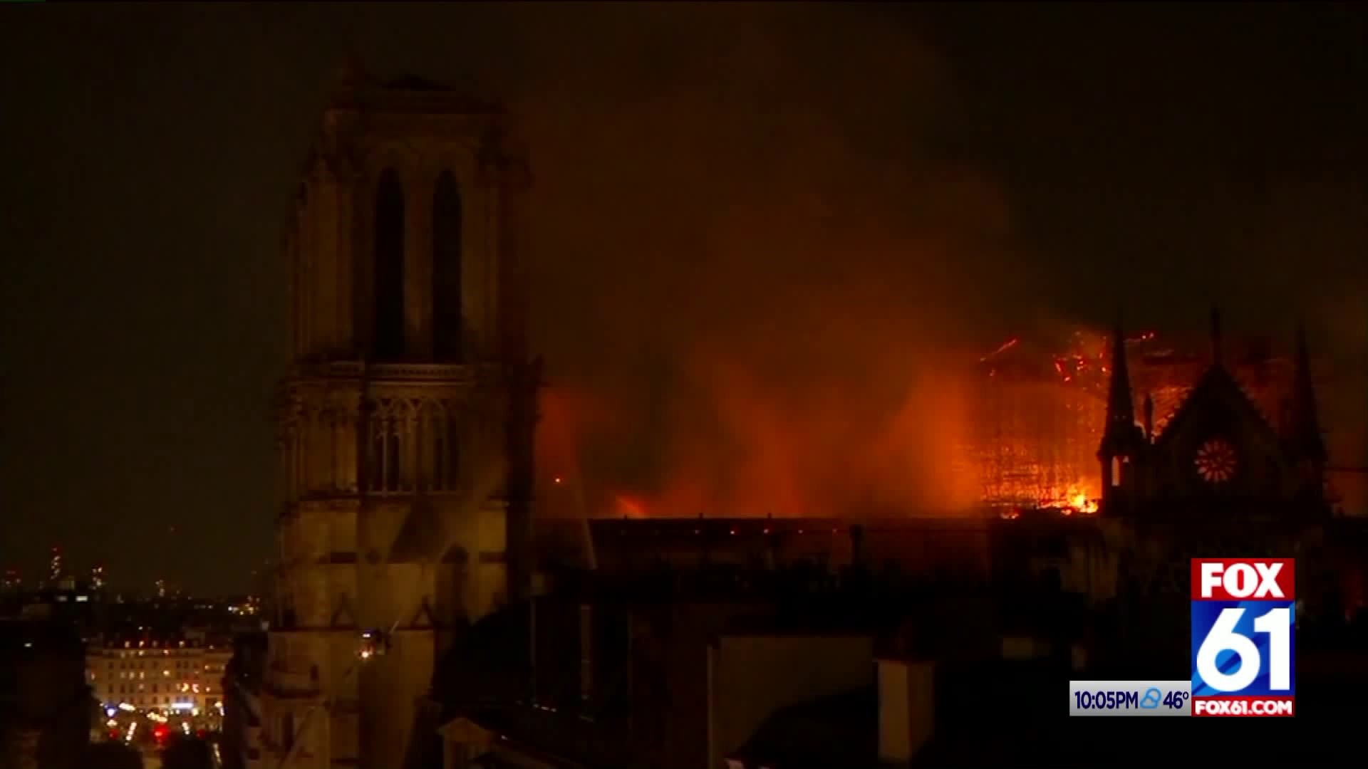 Connecticut natives in Paris react to Notre Dame fire