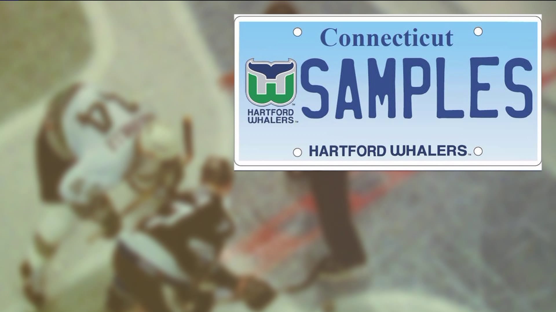 Hartford Whalers plates