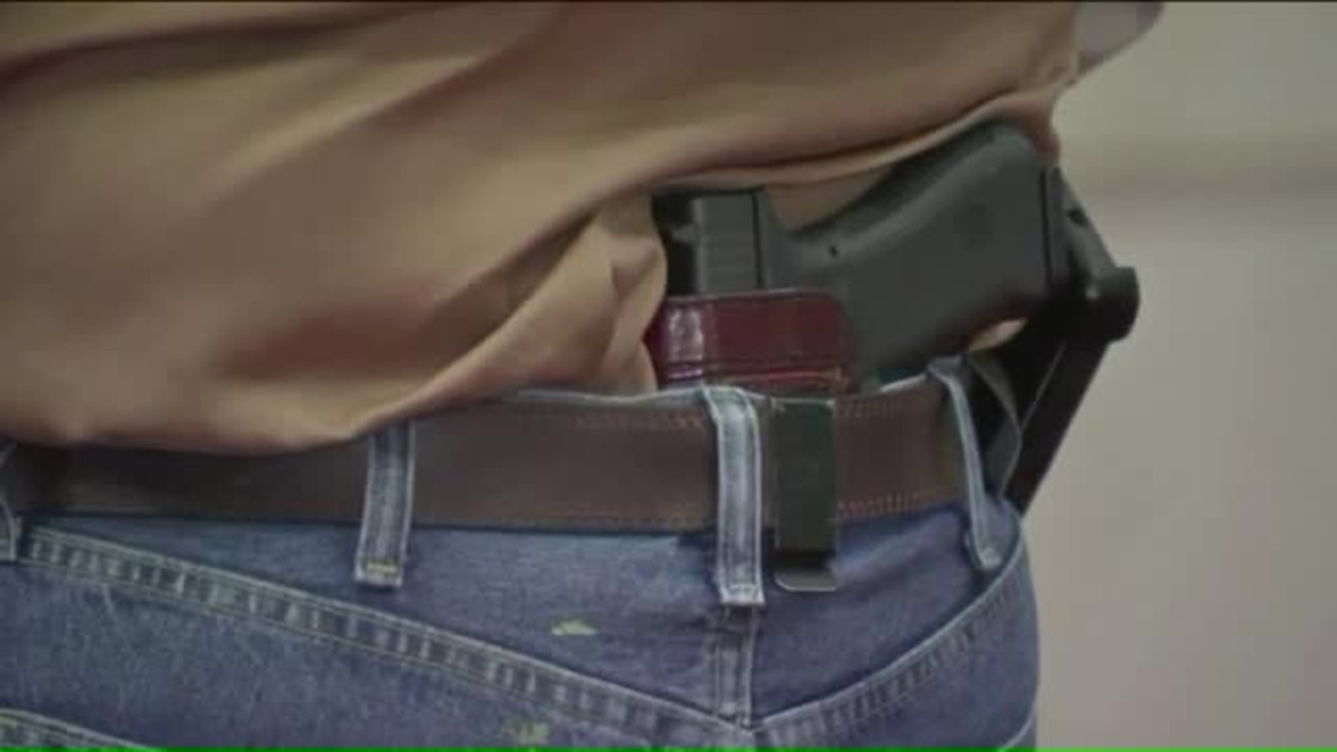 Open carry policy in grocery stores debated