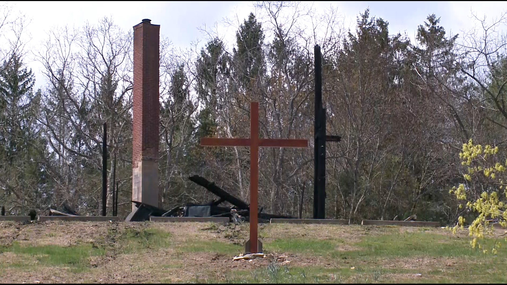 Connecticut State Police investigators were still working Monday to determine what caused the devasting fire at the Congregational Church of Eastford.