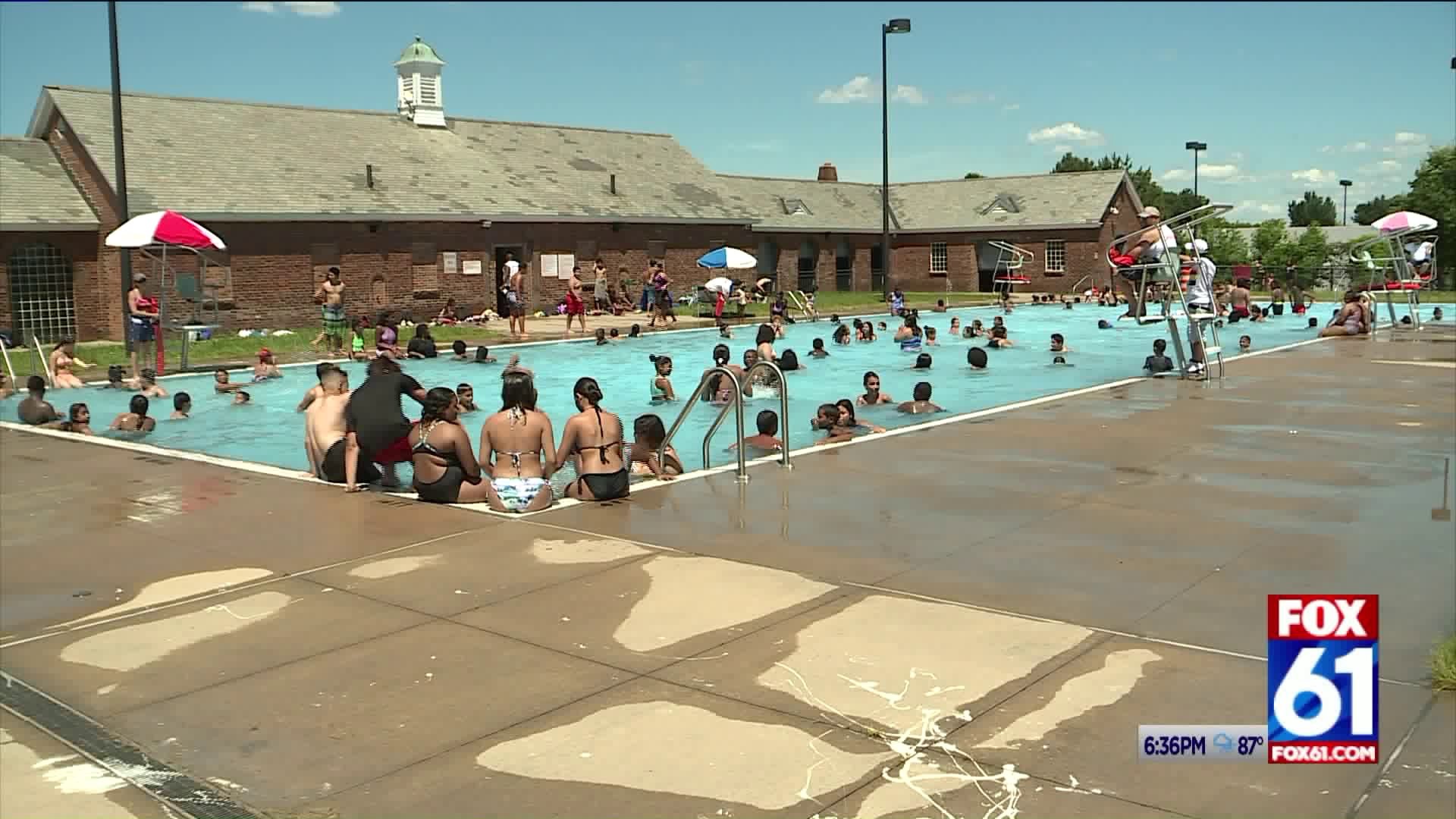 Hartford pools warning