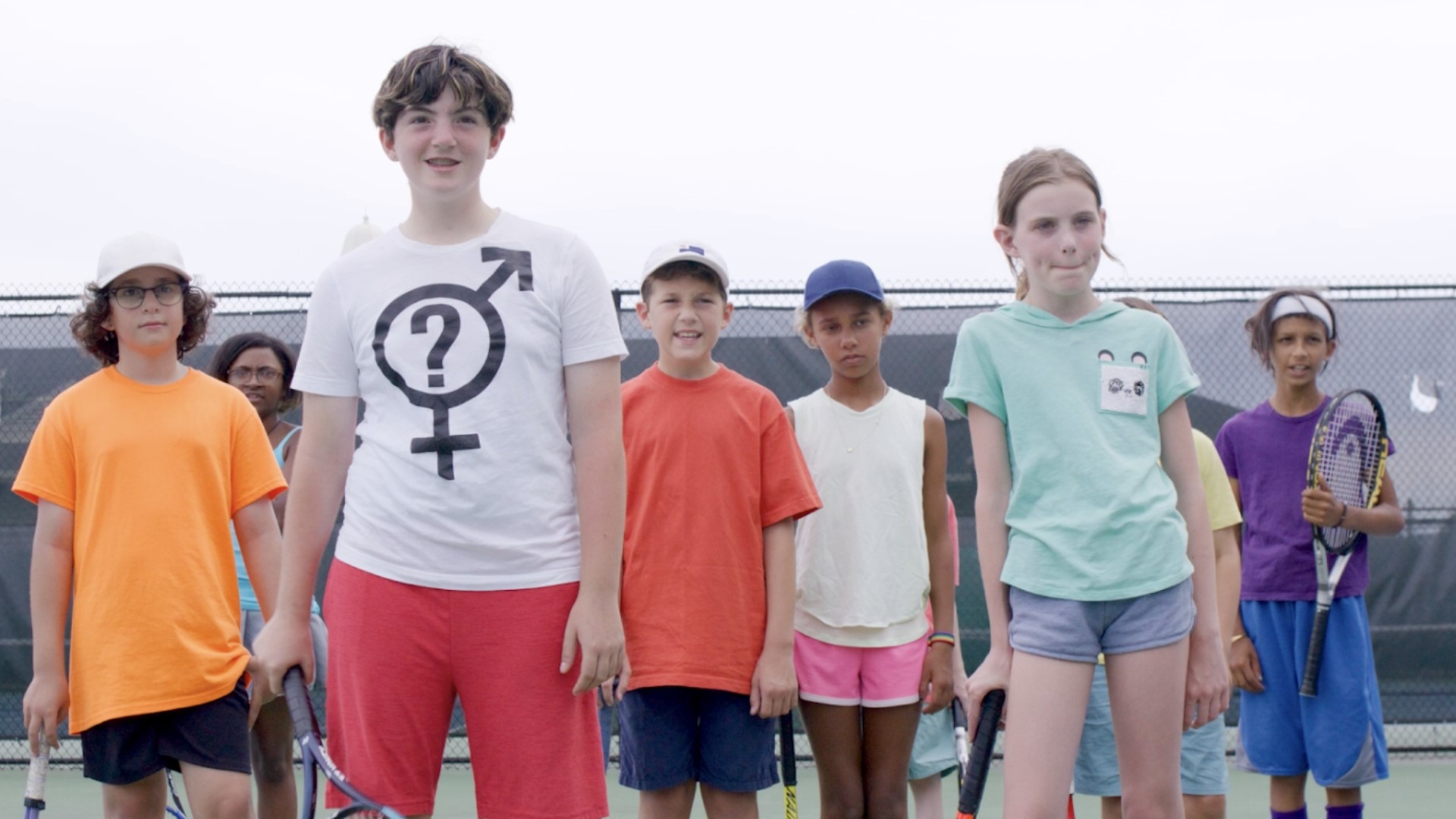 'Bay Creek Tennis Camp' is a short film about kids who stand up for their rights.