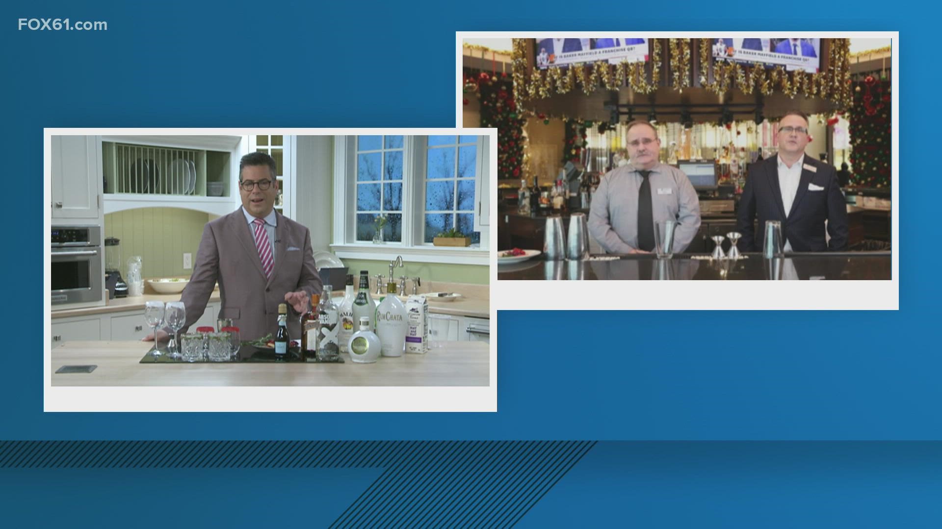Sweet, the director of beverage at Foxwoods Resort Casino, introduces three different drinks for this holiday season.