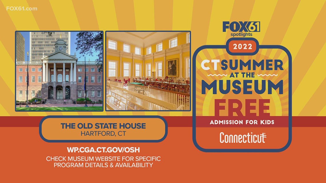 FOX61 Highlights CT Summer at the Museum: The Old State House
