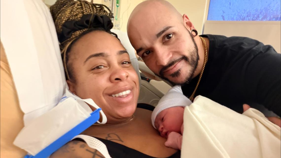 'Blizzard baby' born at Meriden hospital