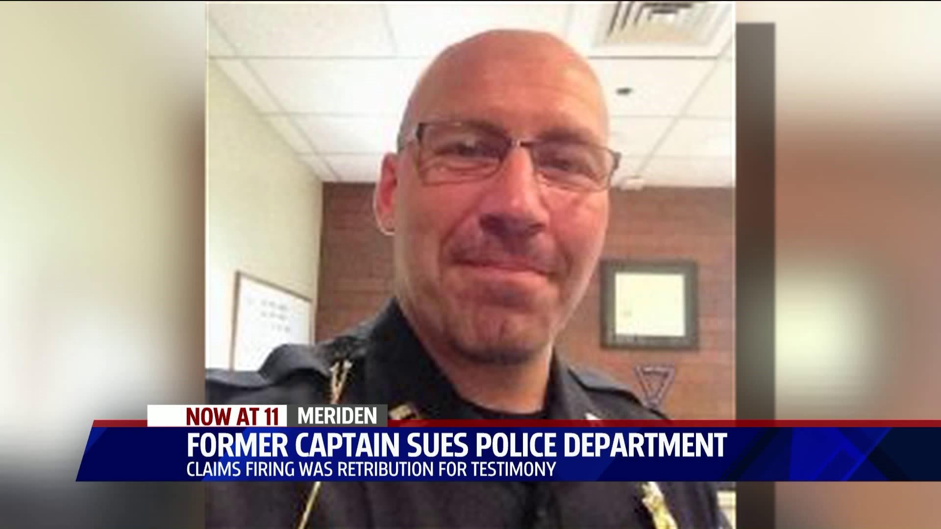 Former Meriden police captain sues department
