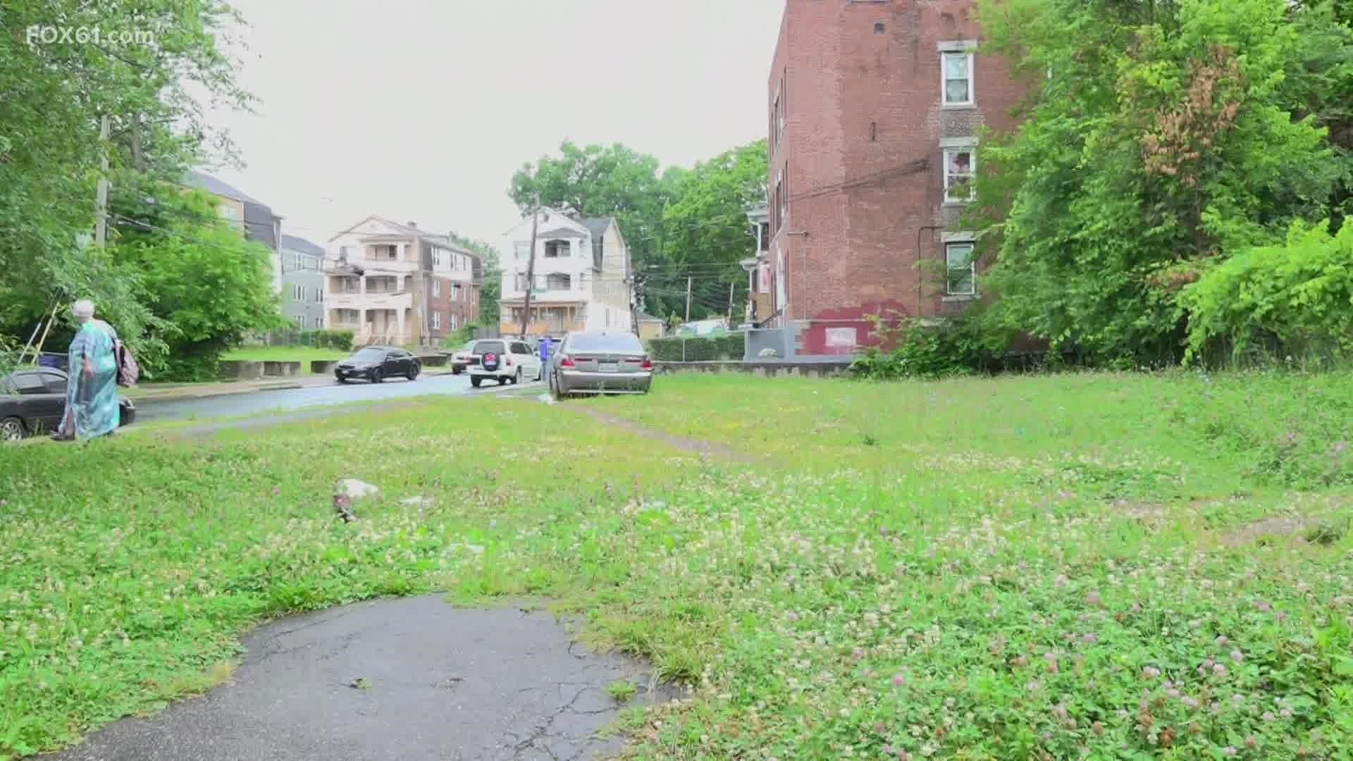The north end of Hartford is considered a food desert. Community members are looking to create a community garden to help address food insecurity in the area.