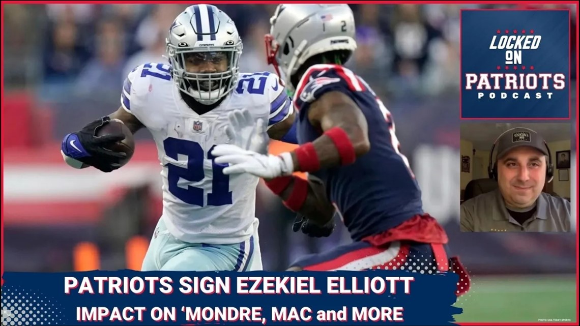 Ezekiel Elliot returns: How to watch today's New England Patriots vs.  Dallas Cowboys game - CBS News