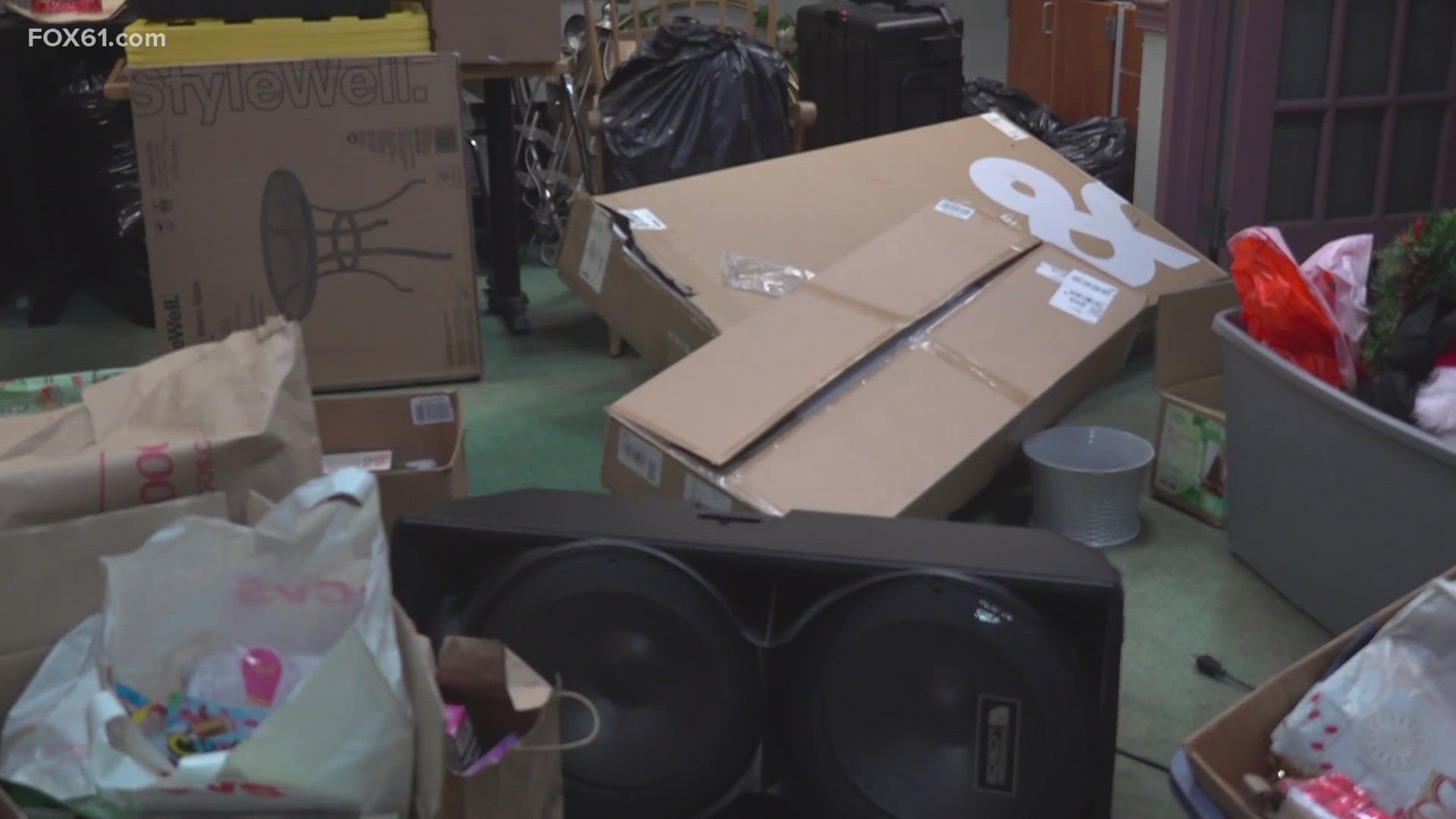 Angel of Edgewood in Hartford is picking up the pieces after thieves burglarized the non-profit's warehouse.
