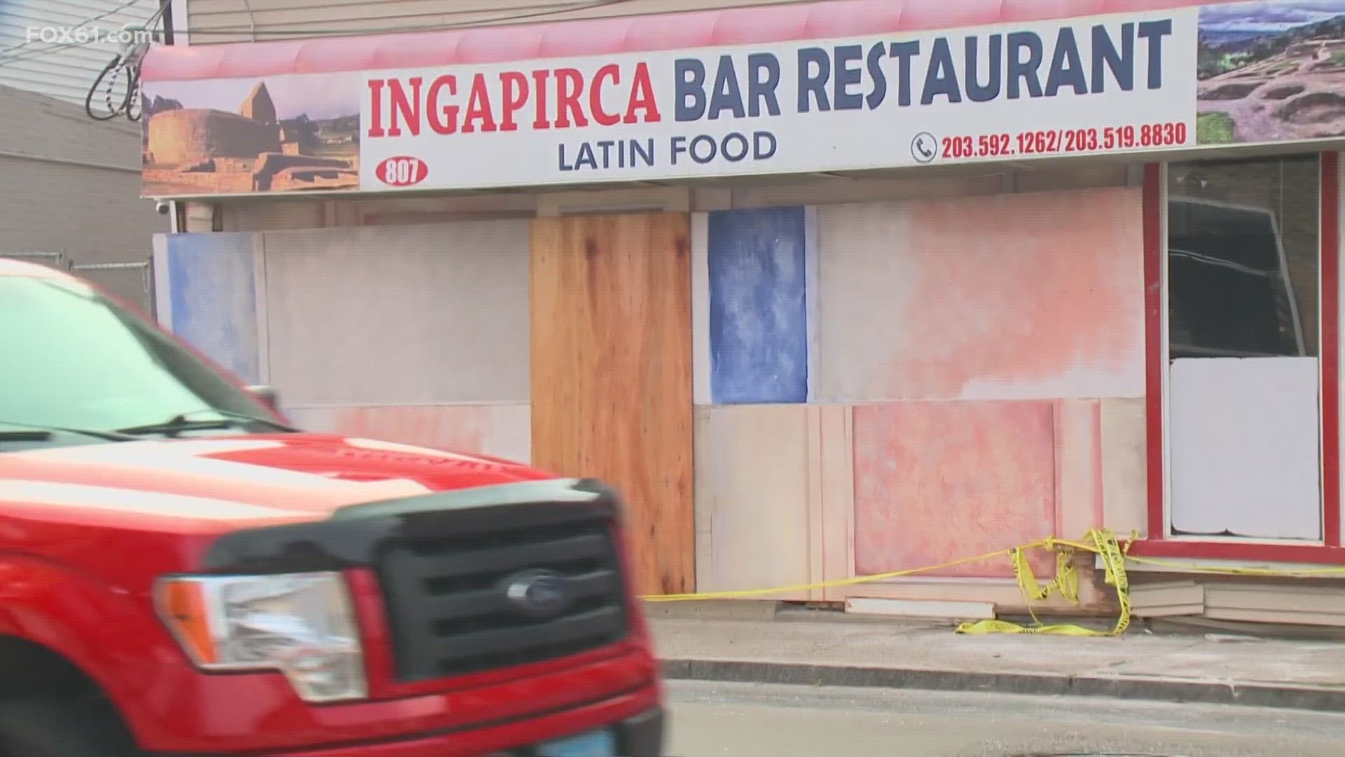 Jose Gavilanes is unsure if his business will re-open, but police told him the investigation will take some time.