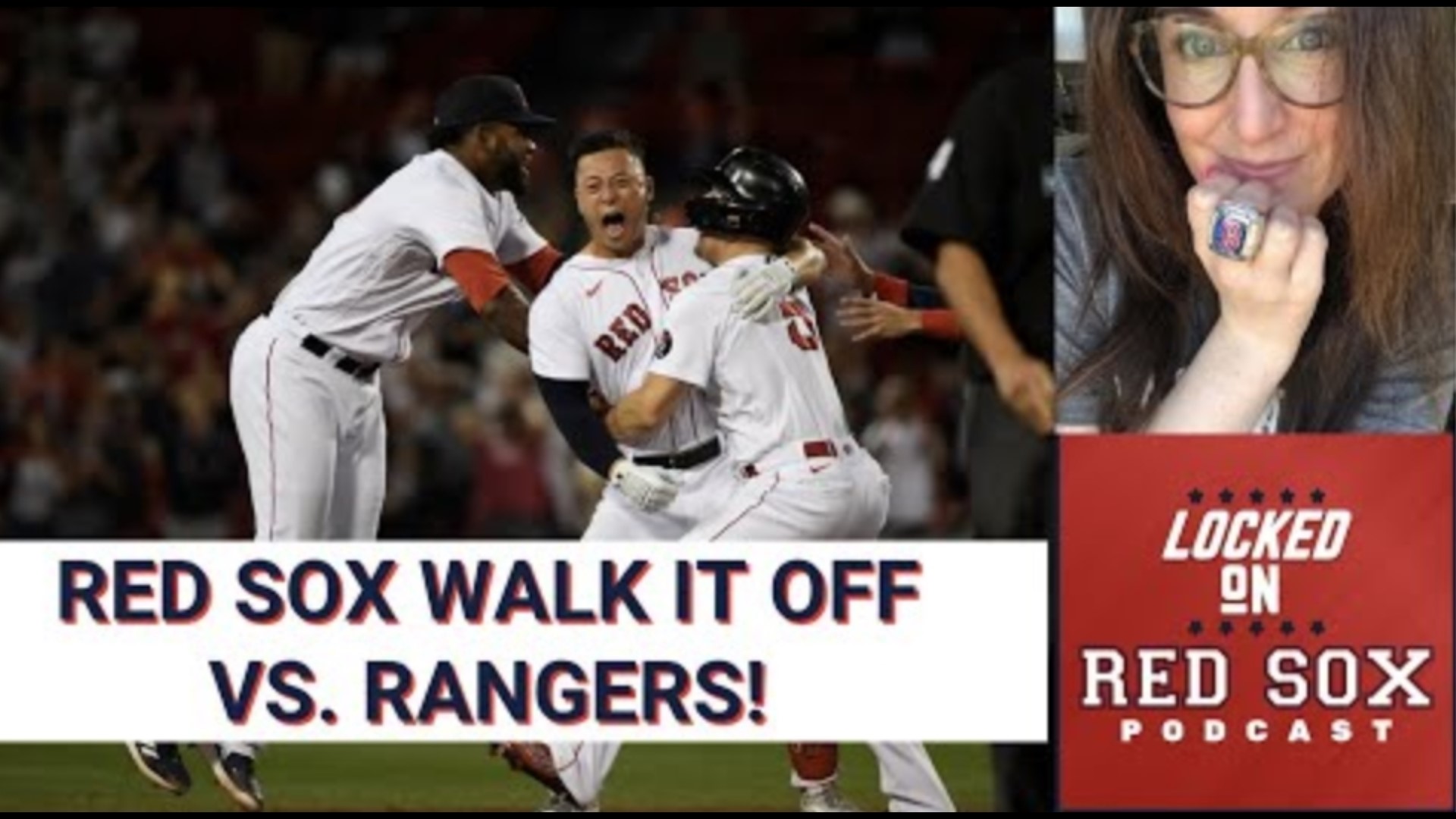 Rob Refsnyder, sleep-deprived and all, hit the walk-off single in the ninth inning to cap off the Boston Red Sox's comeback victory over the Texas Rangers.