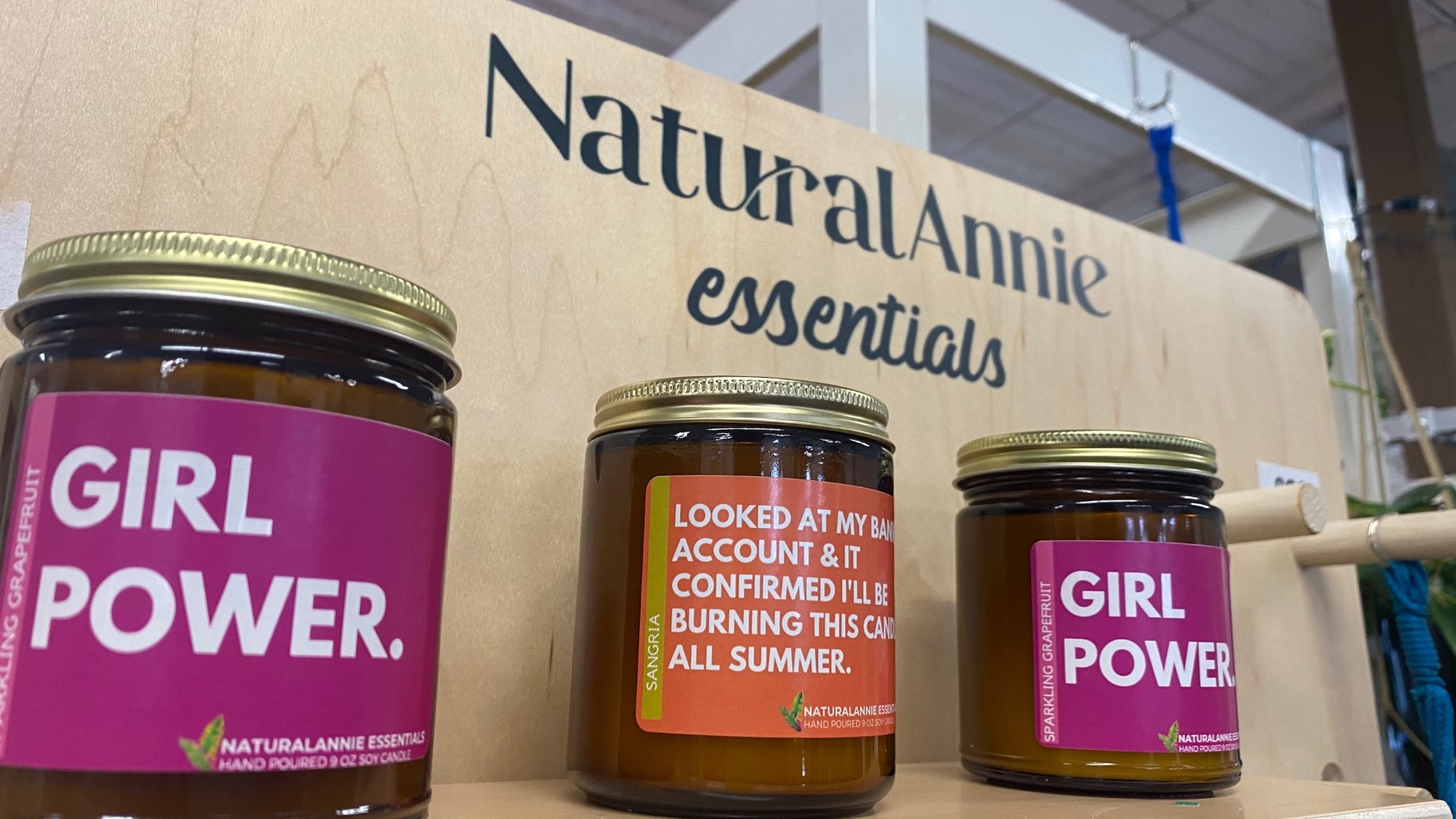 NaturalAnnie Essentials is CT Black woman owned candle business