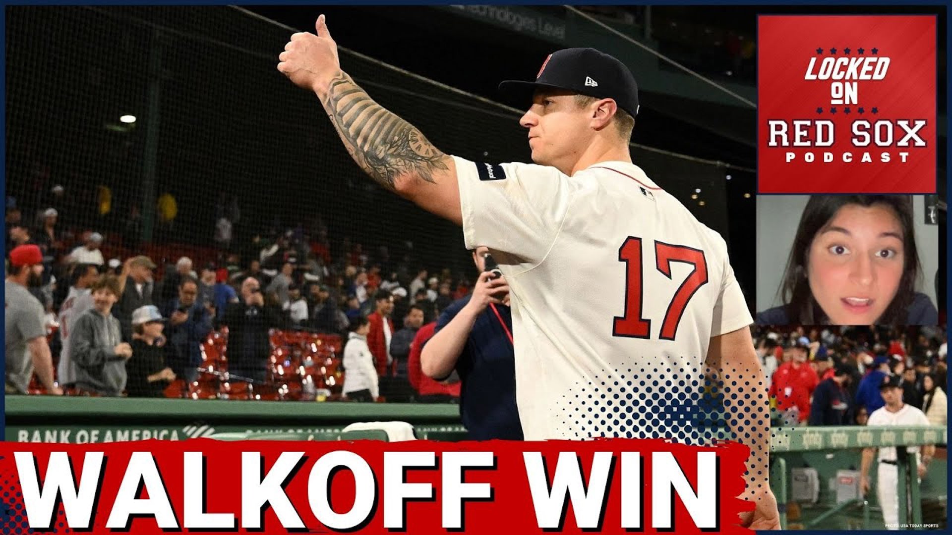 The Red Sox had a crazy series at home against the Chicago Cubs in which they won 17-0 on Saturday and won on a walkoff bloop hit by Tyler O'Neill on Sunday.