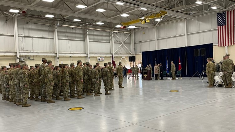Conn. Army National Guard troops deploy overseas for year-long mission