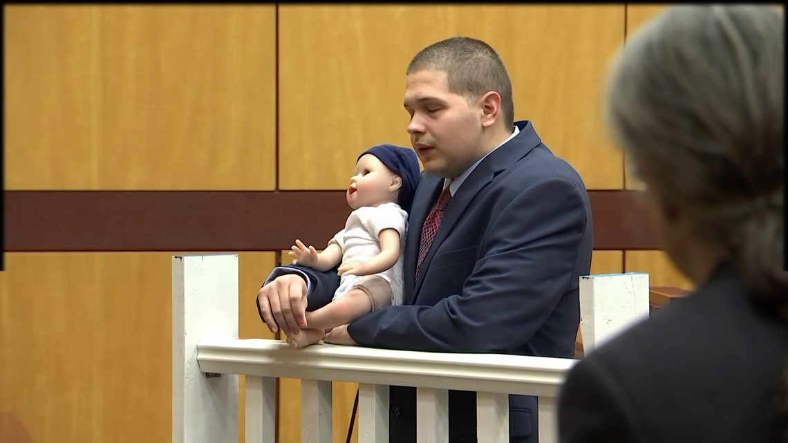 Trial nears end for Middletown father accused of throwing baby off