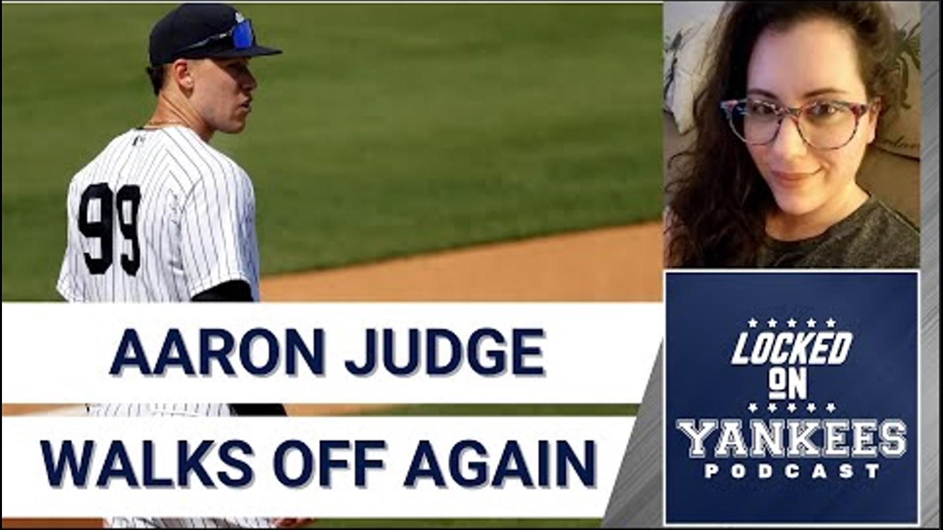Talkin' Yanks on X: AARON JUDGE WALKOFF HOMERUN  /  X