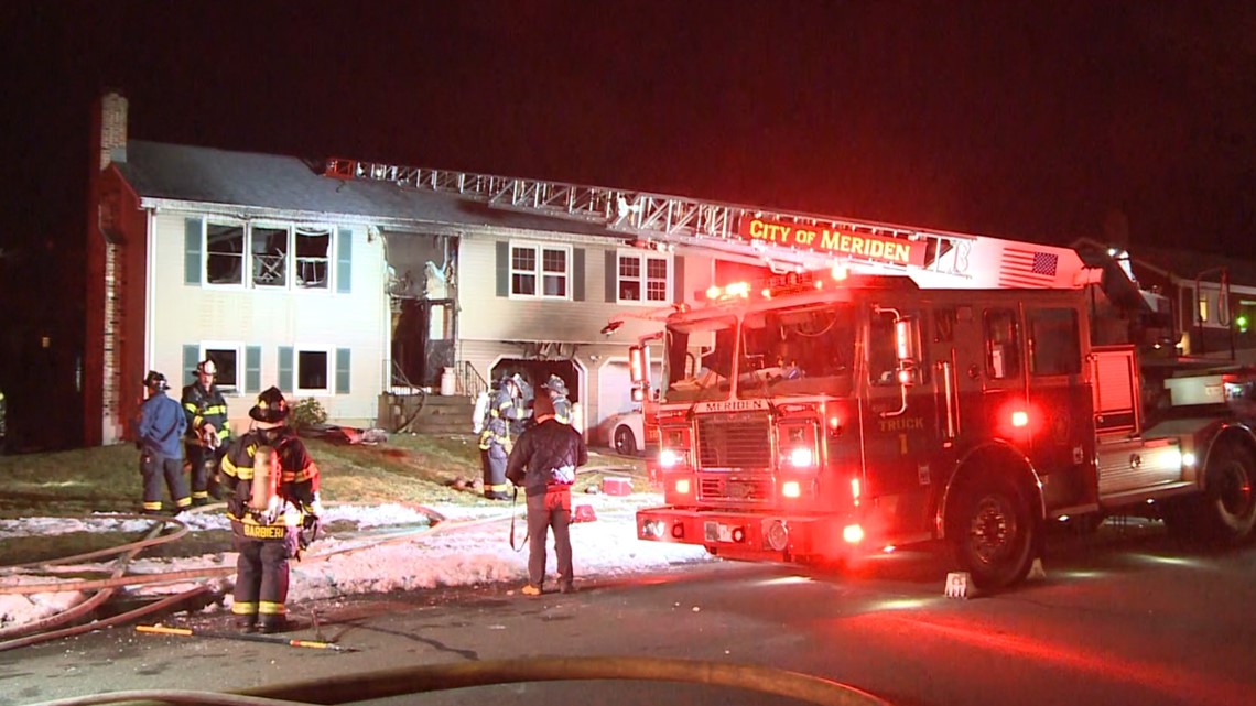 Strong Winds Pose Challenge In Taking Down Connecticut House Fire ...