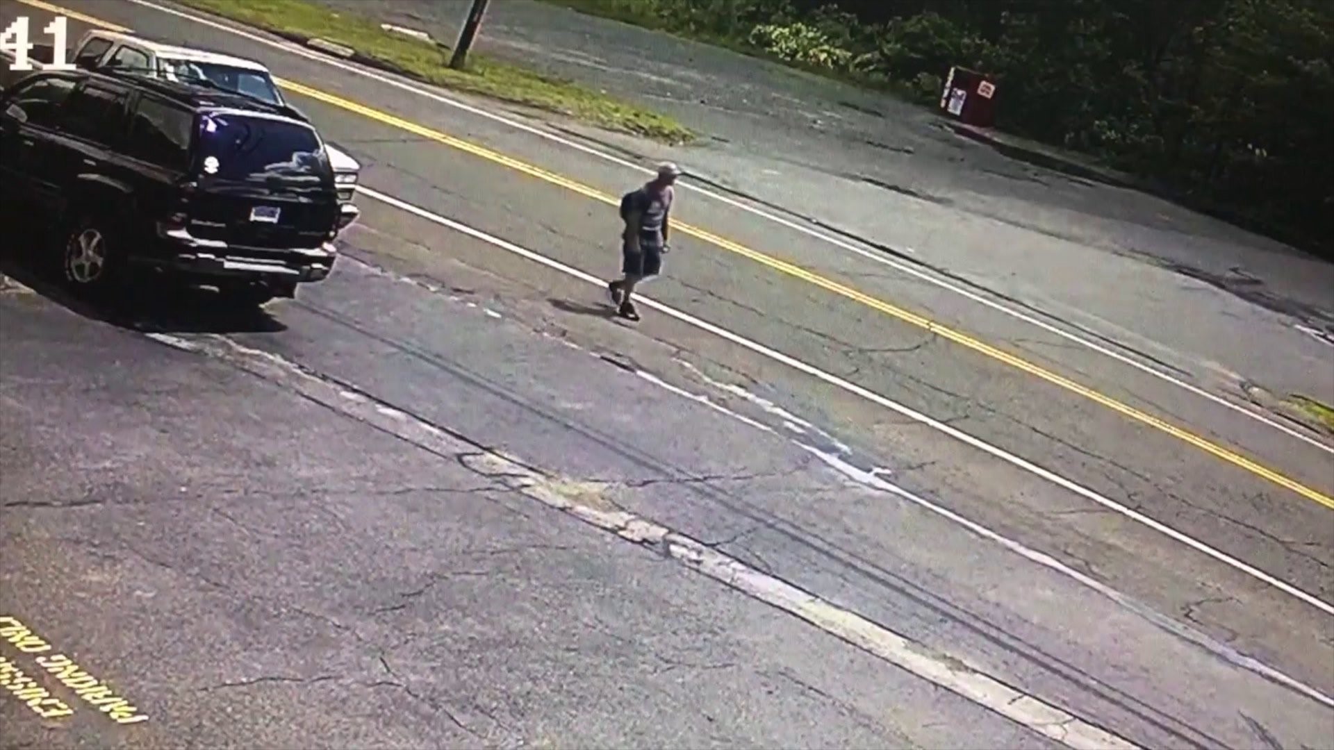 HADDAM CAR THEFT SUSPECT SURVEILLANCE VIDEO - via CT State Police