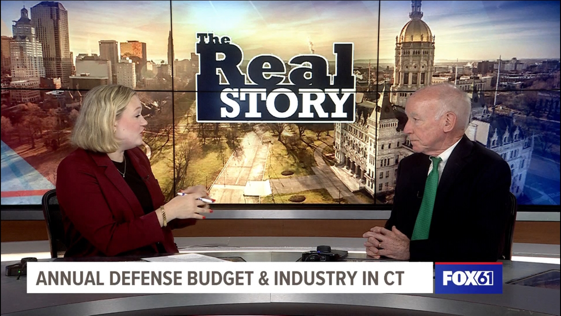 Congressman Joe Courtney gives insight into his recent trip to Singapore with world leaders and how the annual defense budget could impact industry in the state.