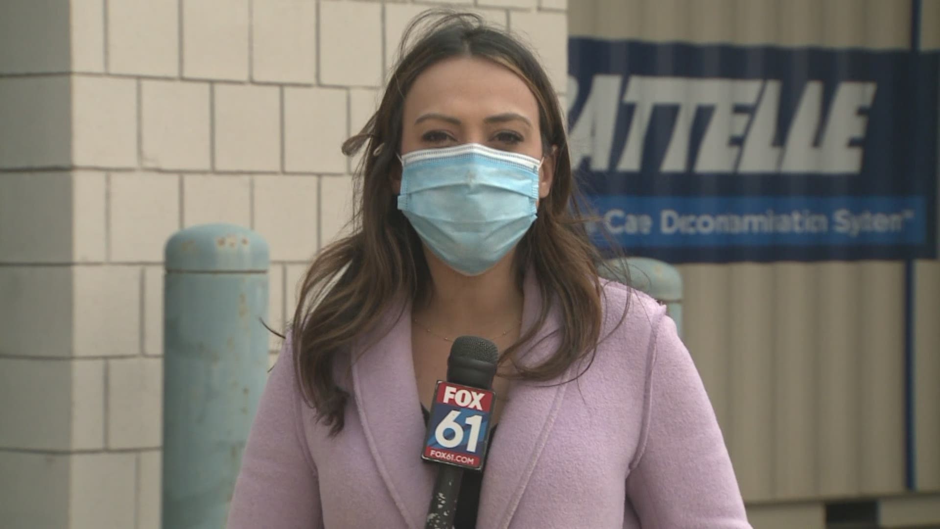 N95 masks that were previously used will be decontaminated so they can go back out to workers.