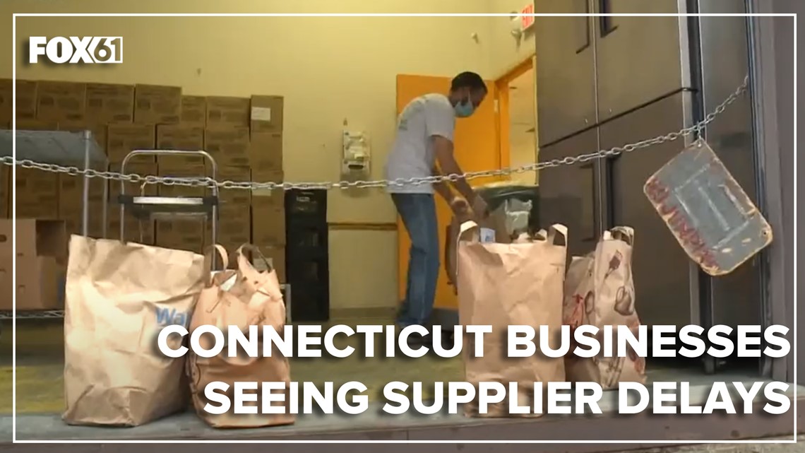 Connecticut businesses seeing supplier delays due to global issues