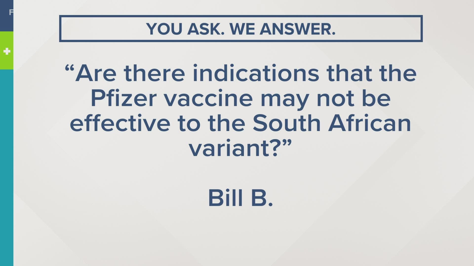 The FOX61 vaccine team answers your questions.