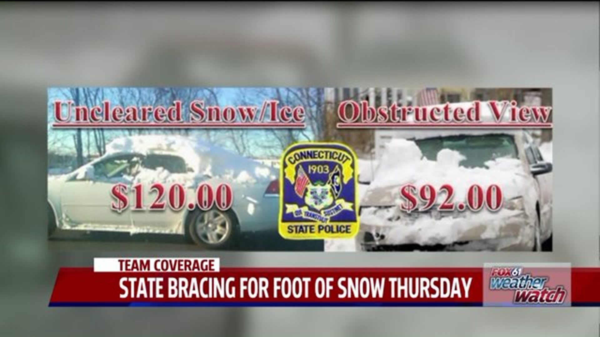 State set for snowstorm