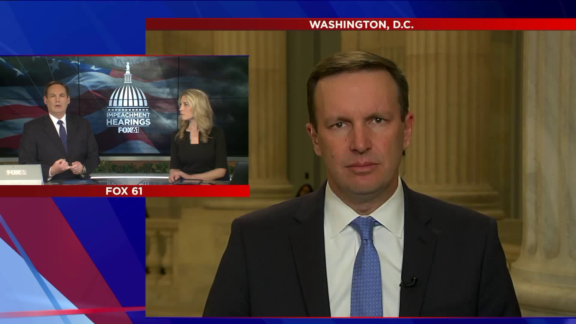 Seantor Chris Murphy discusses the recent impeachment hearings